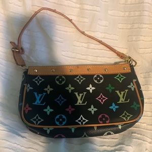Louis Vuitton Pochette Monogram Multicolor Accessories